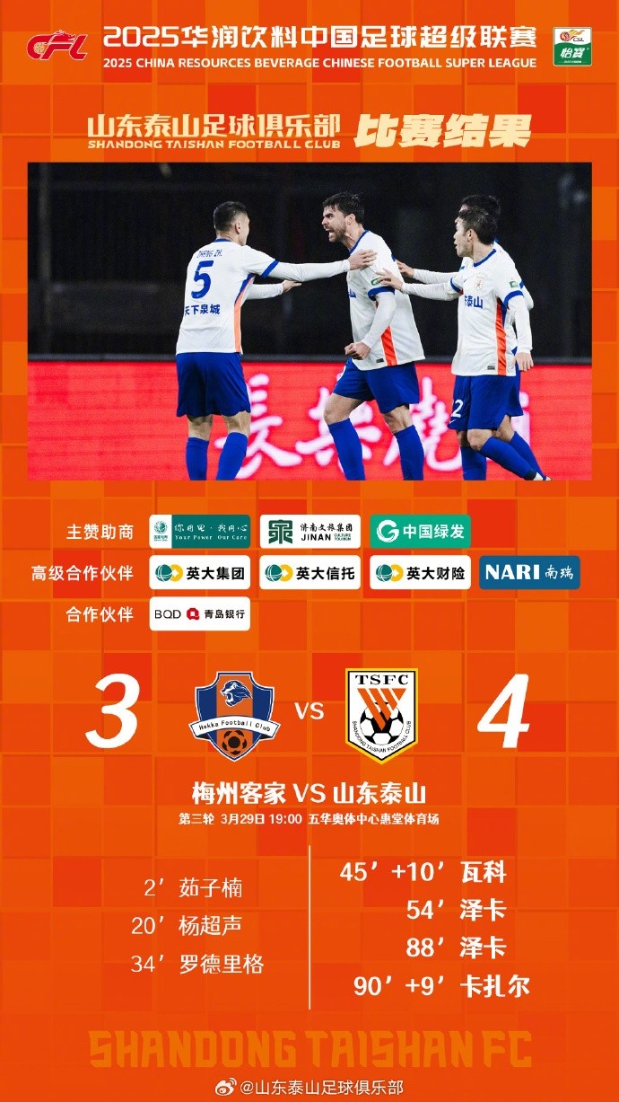 從0-3到4-3，這是一場(chǎng)彰顯堅(jiān)韌不拔泰山足球精神的戰(zhàn)斗！